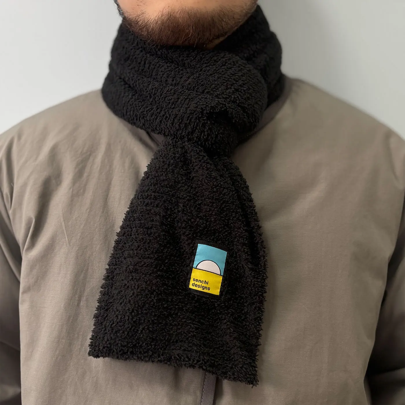 Senchi Designs P Хлопковый легкий уличный теплый флисовый шарф Polartec Alpha 60