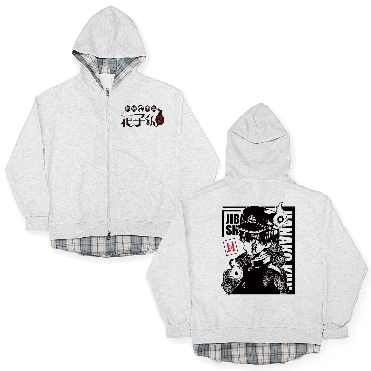 

Anime Themed Hoodie Jaet for Men And Women Anti-Wrinkle Long Sve Zipper Closure Cartoon Character Printed Casual Outerwear