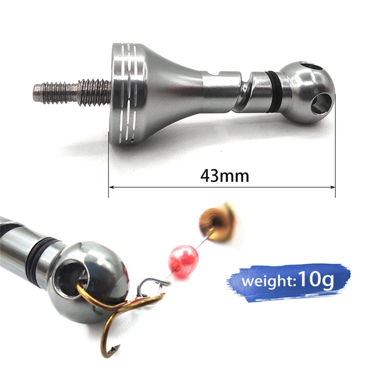 New Spinning Reel Replacement Double Handle Carbon Arm Fishing Reel DIY Modified Fishing Tackle for KASTKING SEAKNIGHT