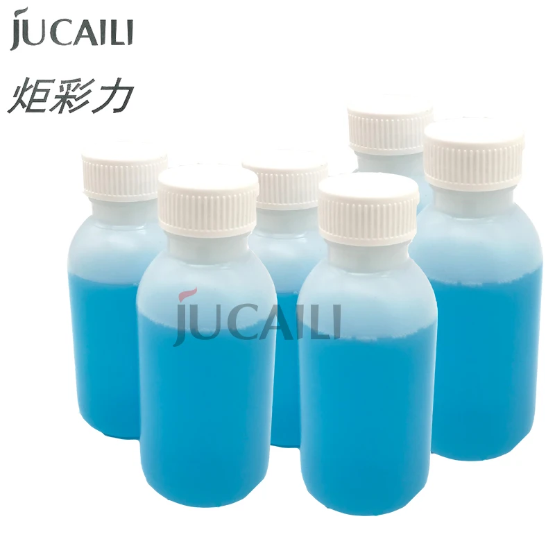 Jucaili Inkjet Printer Cleaning Solution for Eco-solvent Printer Printhead Cleaning fluid Pictorial Machine Print head Cleaning