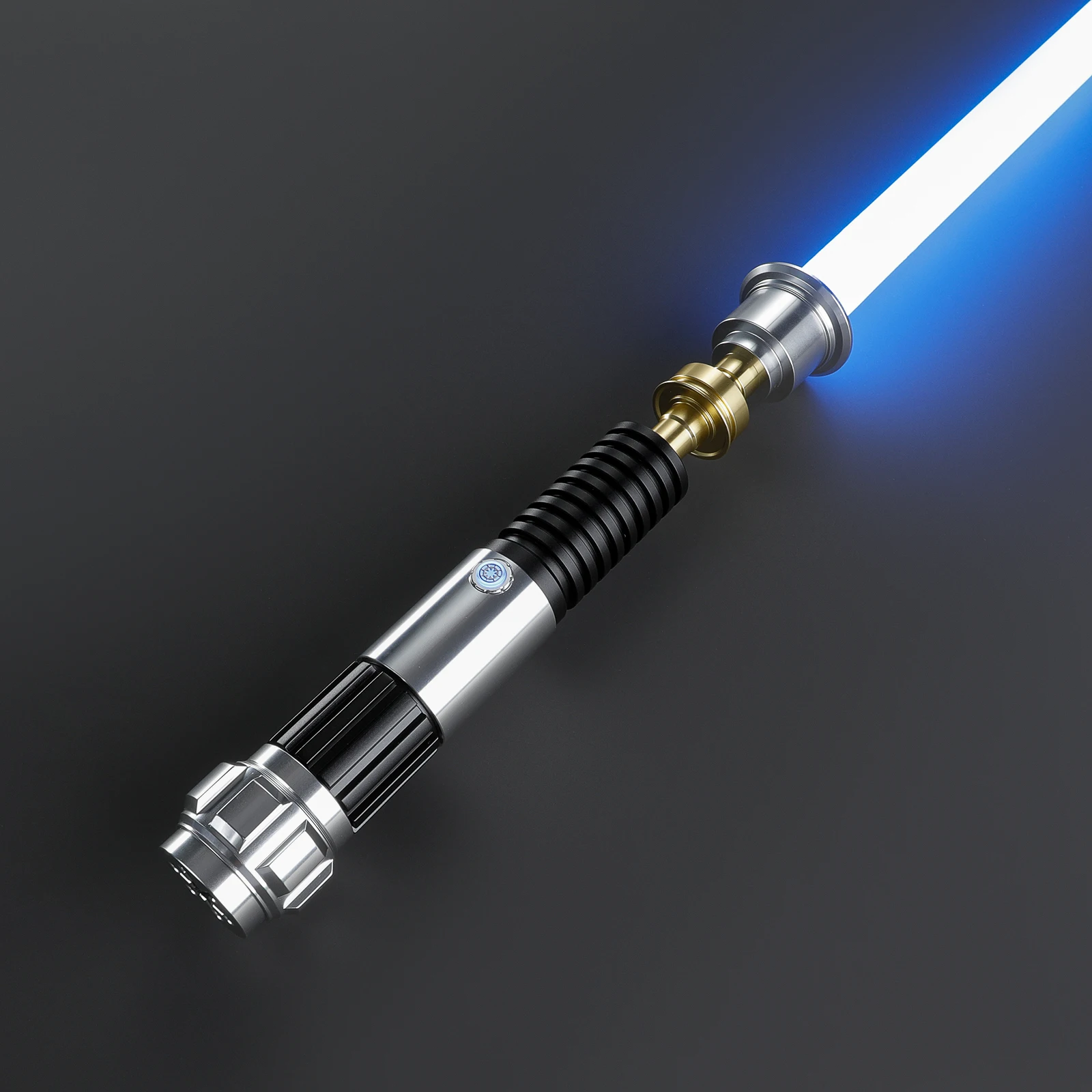 DamienSaber Obi-Wan Kenobi Lightsaber Bluetooth Heavy Dueling Light Saber Infinite Color Changing Sensitive Smooth Swing 34 Font