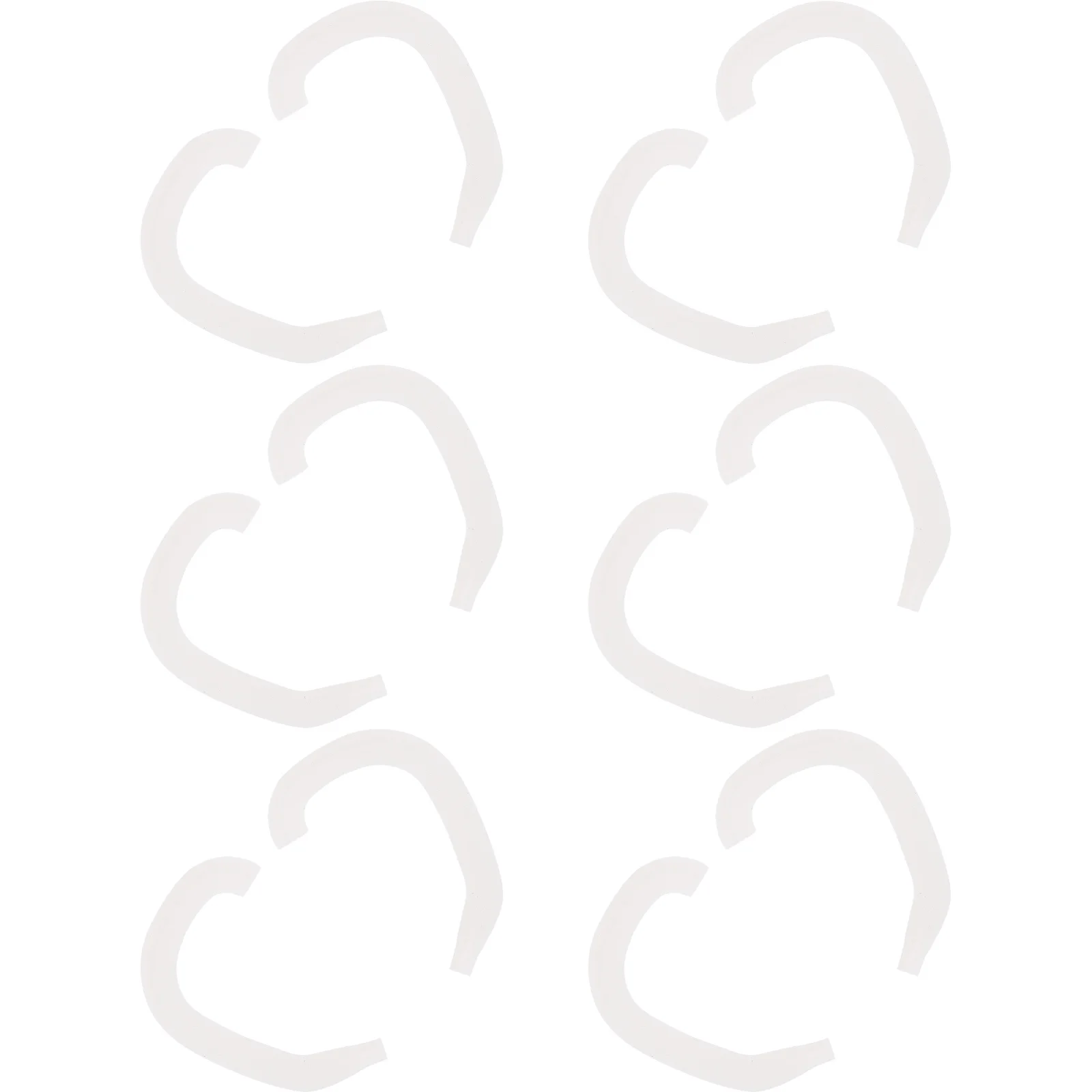 6 أزواج من السيليكون مصحح أذن الطفل جاحظ دعم الأذن قناع تثبيت مريح الأذن منصات العظام لحديثي الولادة