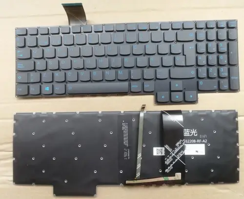 Teclado español para Lenovo Gaming 3-15ARH05 15IMH05 15ACH05 GY530 GY550 GY750 Y7000 Y7000P R7000 Y550-15 2020