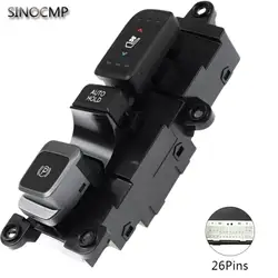 LHD Car Parking Brake Seat Heating Window Switch Button 93310-2W315 For Hyundai Santa Fe Sport XL Handbrake Switch Car Parts