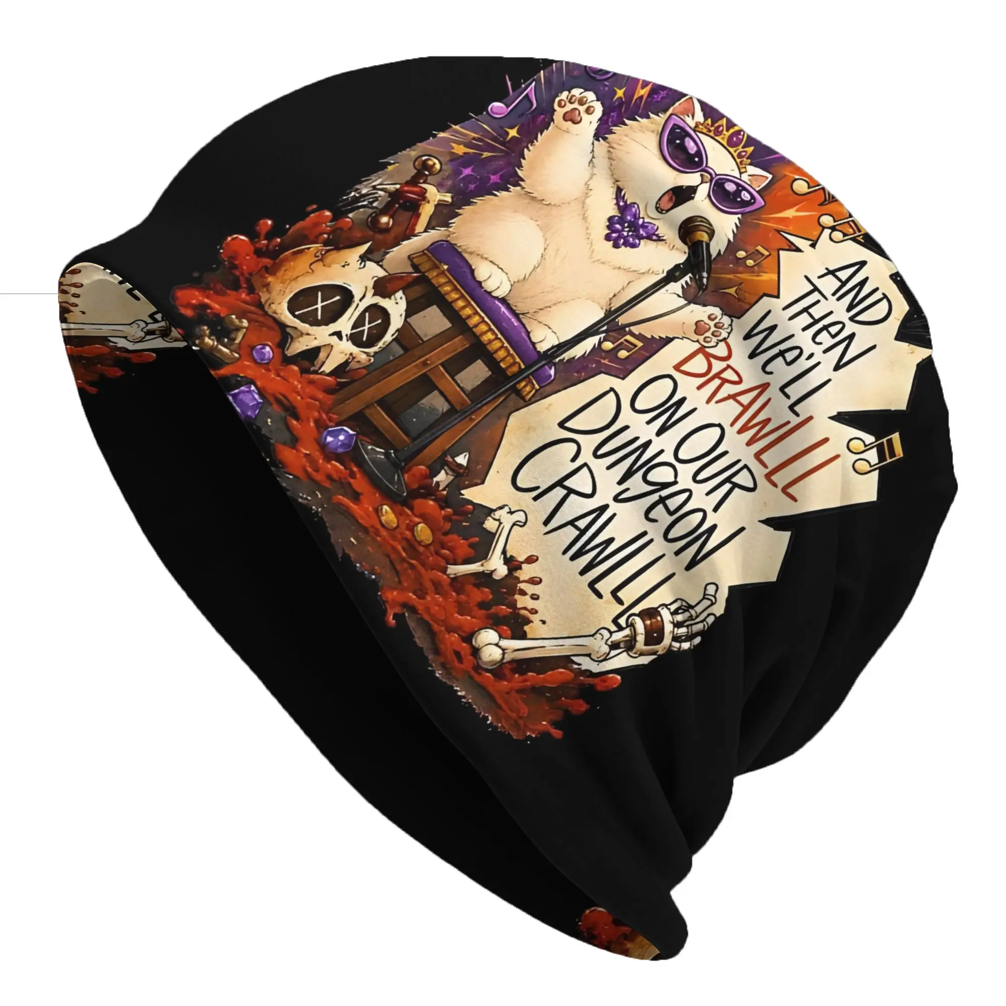 Dungeon Crawler Carl Princess Donut Thin Hat Bonnet Hats Autumn Styles  Skullies Beanies Caps Men Women's Hip Hop Ski Cap