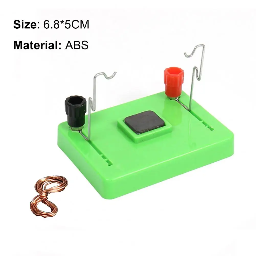 Motor Model Physics Experiment Aids Educational Toy Tool ABS Electromagnetic Swing Teaching Instrument for Middle School Physics