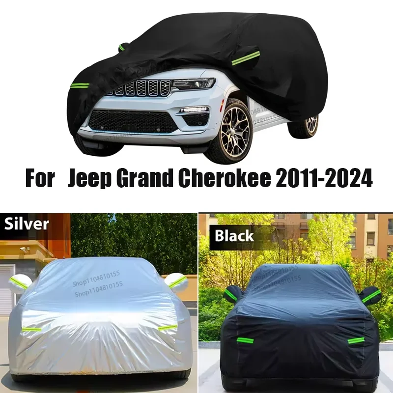 

Автомобильные чехлы для Jeep Grand Cherokee 2011-2024, всепогодные ветрозащитные ленты для защиты от снега, дождя, пыли и града