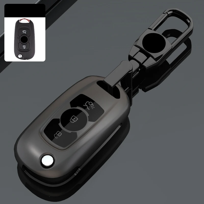 

TPU Car Folding Key Case For Buick Verano Encore GX GL6 2018 2019 2020 For Opel Vauxhall Astra K Corsa Key Cover Accessories