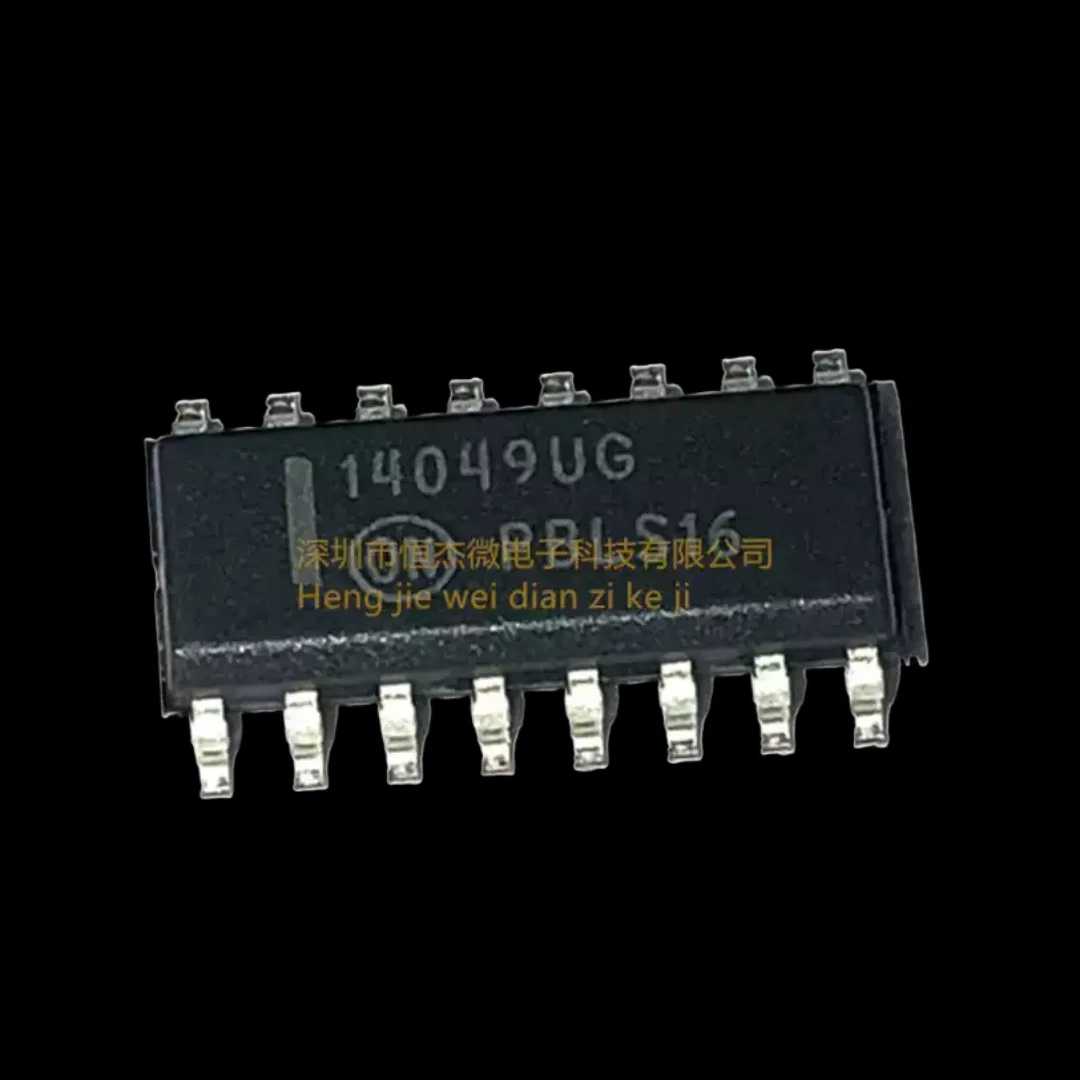 5PCS/original genuine patch MC14049UBDR2G screen printing 14049UG SOP16 inverter chip