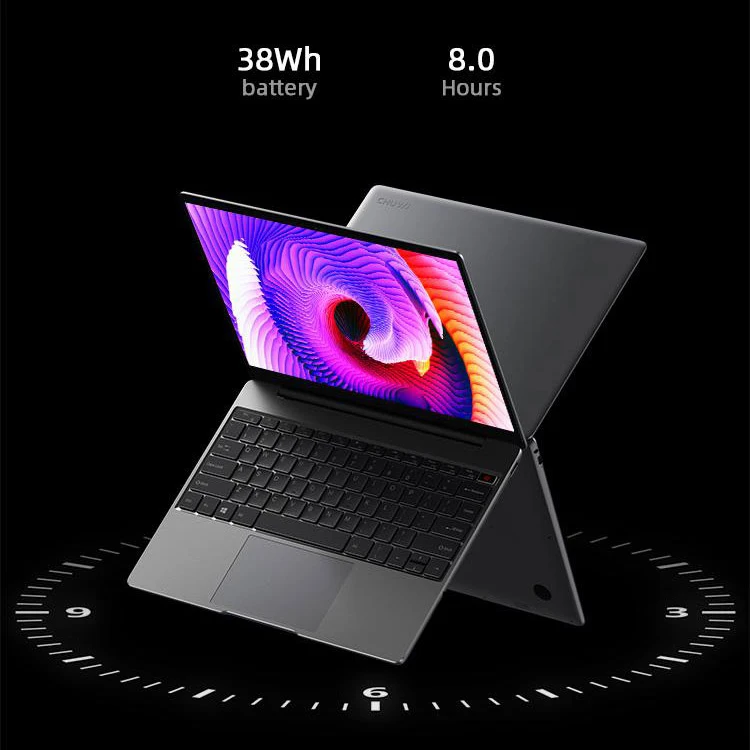 14 Inch CHUWI GemiBook Pro Laptops 2K 8GB 256GB  Celeron N5100  Quad Core Win 10 Netbooks with Backlit Keyboard Laptop