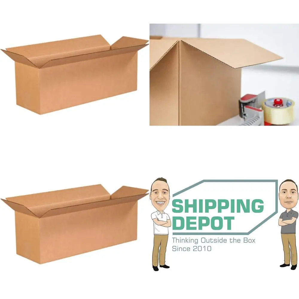 

24-Pack 8x8 Corrugated Cardboard Boxes for Shipping, Packing, and Moving