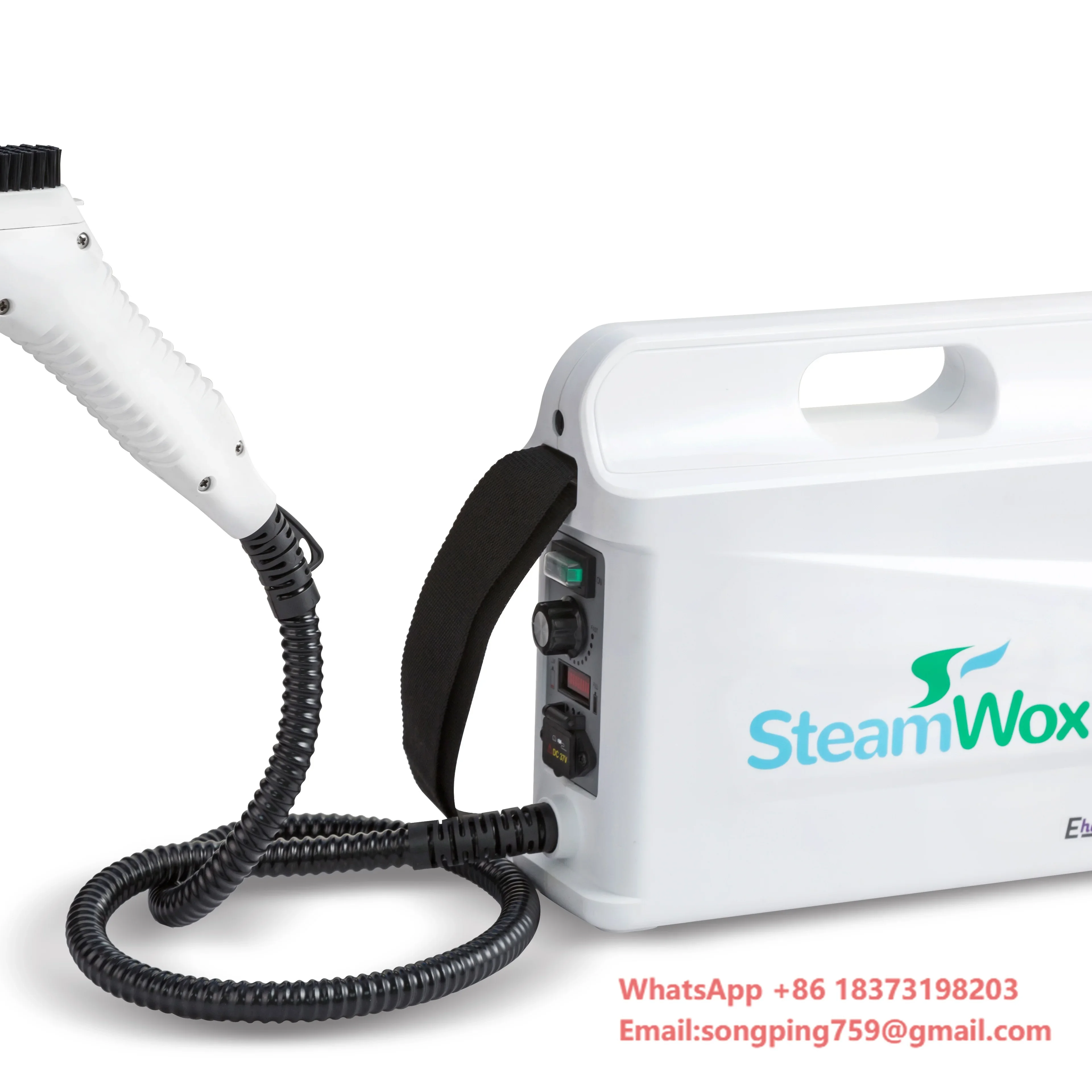 

Steamwox High Pressure Cordless Portable Steam Cleaner Instant Heat Mortar Removal Sticky Clean for Pavement Steam Cleaners