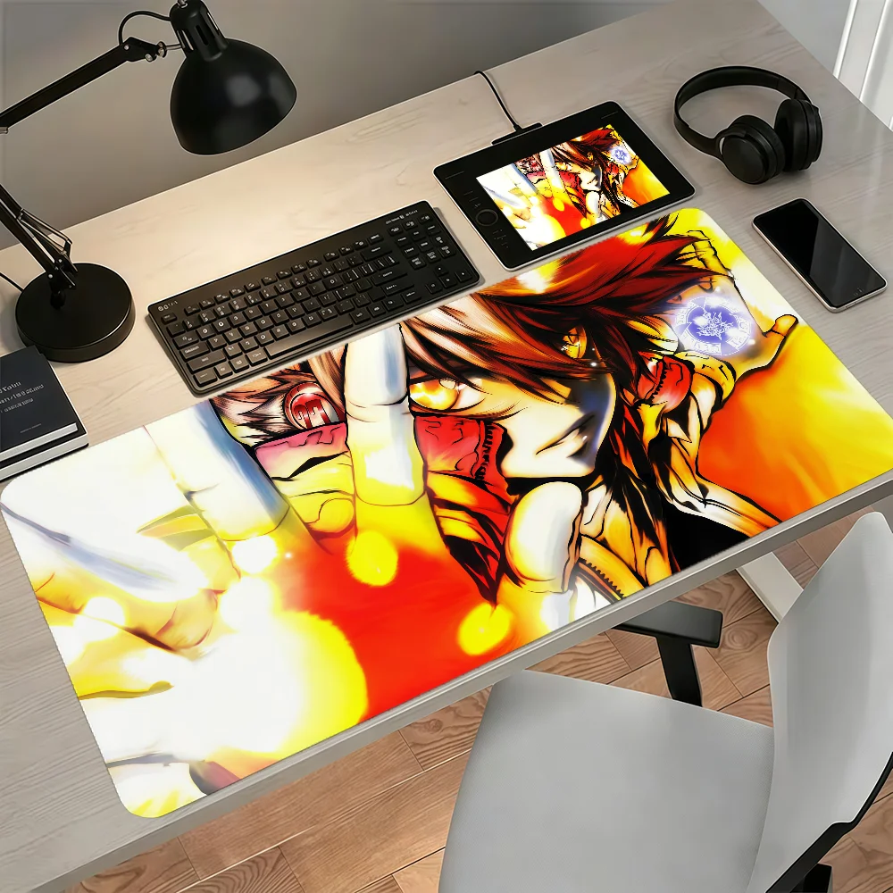 Anime Katekyo Hitman Reborn Mouse Pad Large Non-slip Lockedge Desktop Computer Desk Mat Keyboard MousePad Office Gamer Student