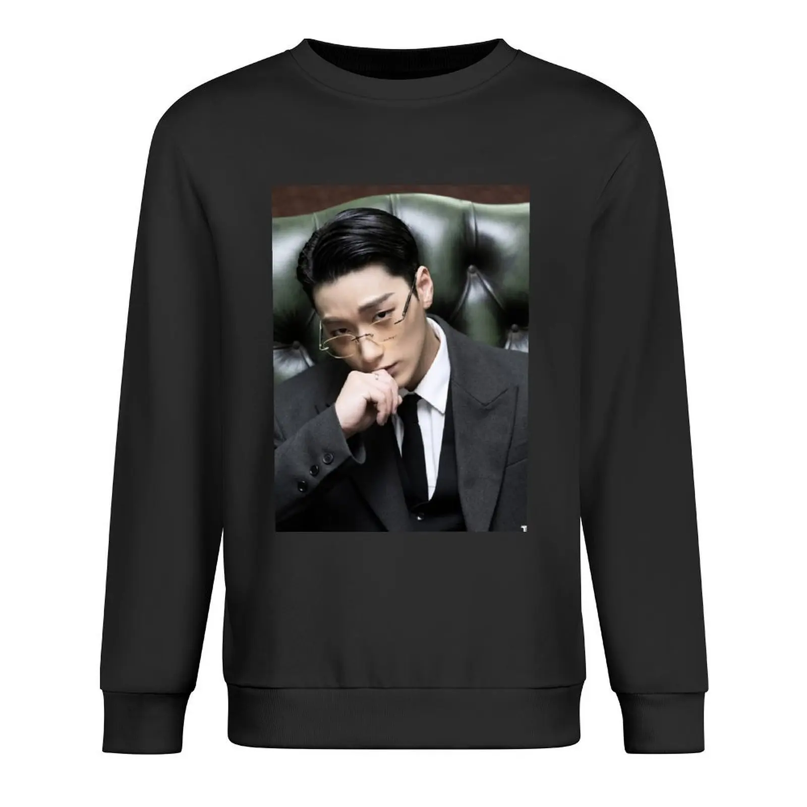 

ATEEZ ice on my teeth choi san kpop atiny sexy abs Pullover men wear autumn jacket men anime sweatshirt