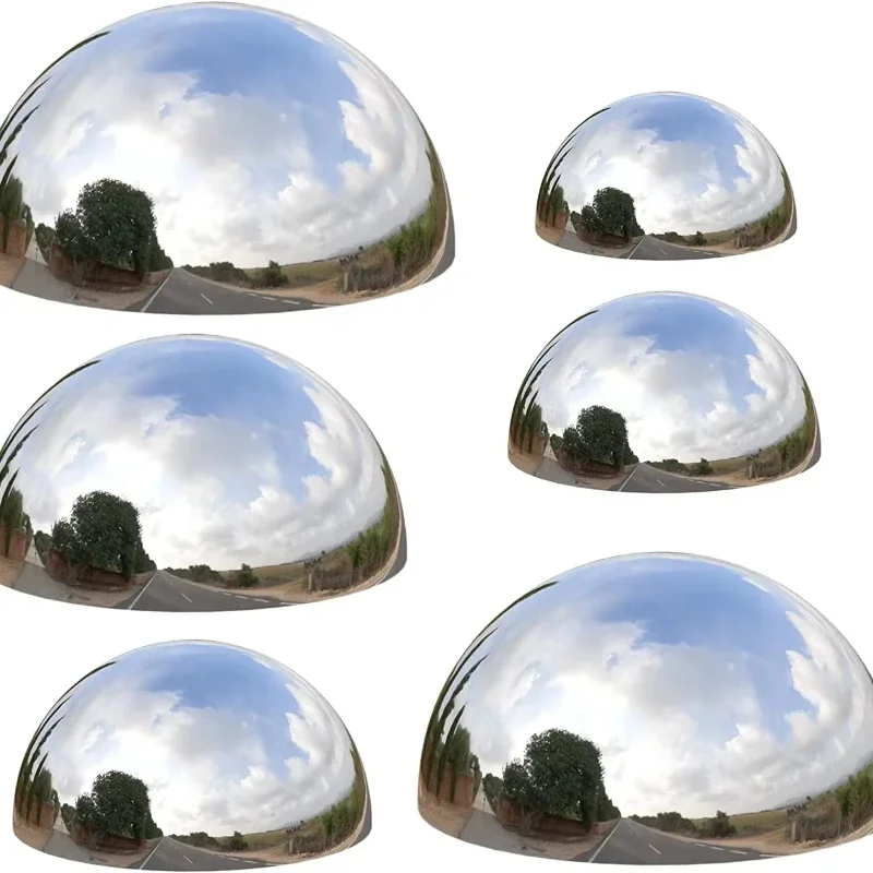 Wall Mirror Stainless Steel Outdoor Garden Shop Store Shatterproof Easy Assembly Sturdy Durable Stable Comfortable Ergonomic