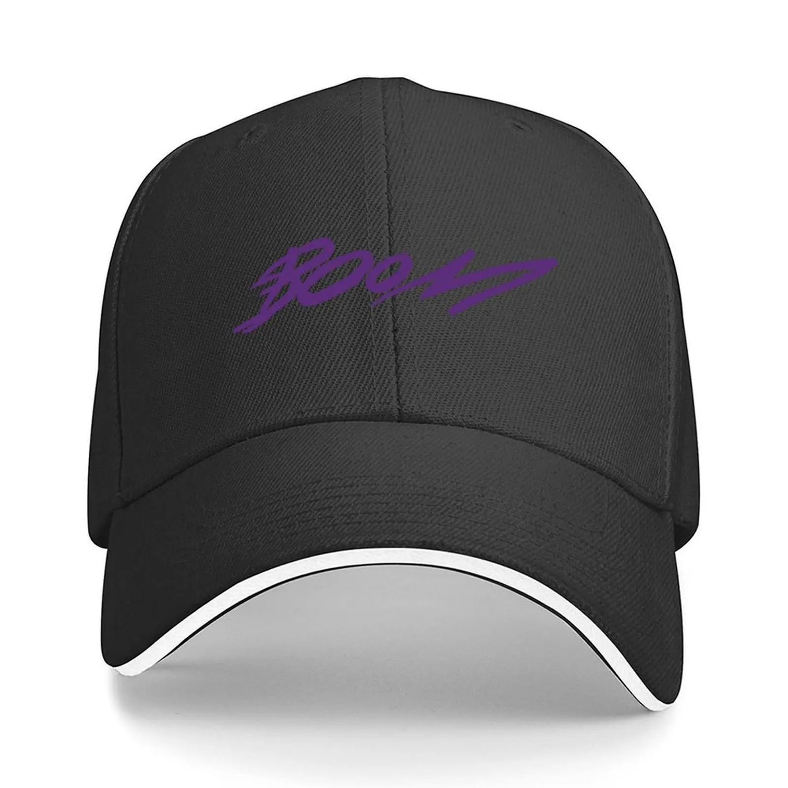 

Boom (Purple) Baseball Cap Hat Luxury Brand winter hats for men Hat Man For The Sun luxury woman cap For Women Men's