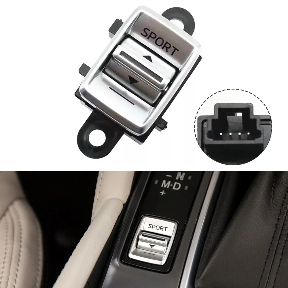 Car Gearbox Shifter Panel Driving Mode Control Sport Button Switch For Mazda 3 6 CX-3 CX-9 CX-5 GMJ666YK0