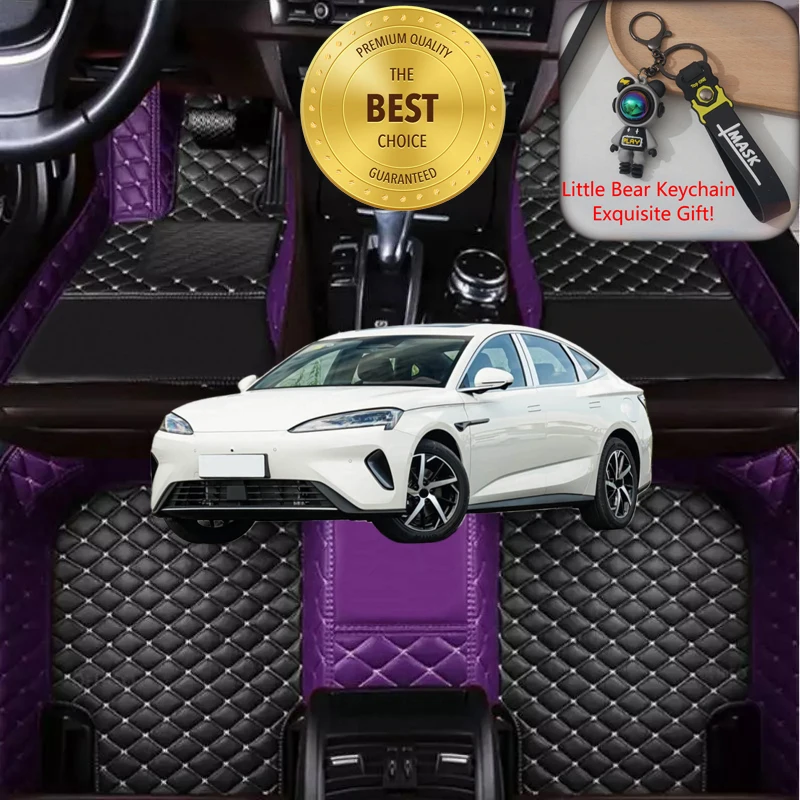 

Изготовленная на заказ посадка для BYD Уплотнение 07 2024-2025 4-дверные автомобильные коврики PHEV седан, автомобильные аксессуары, автомобильные коврики, левый/правый руль