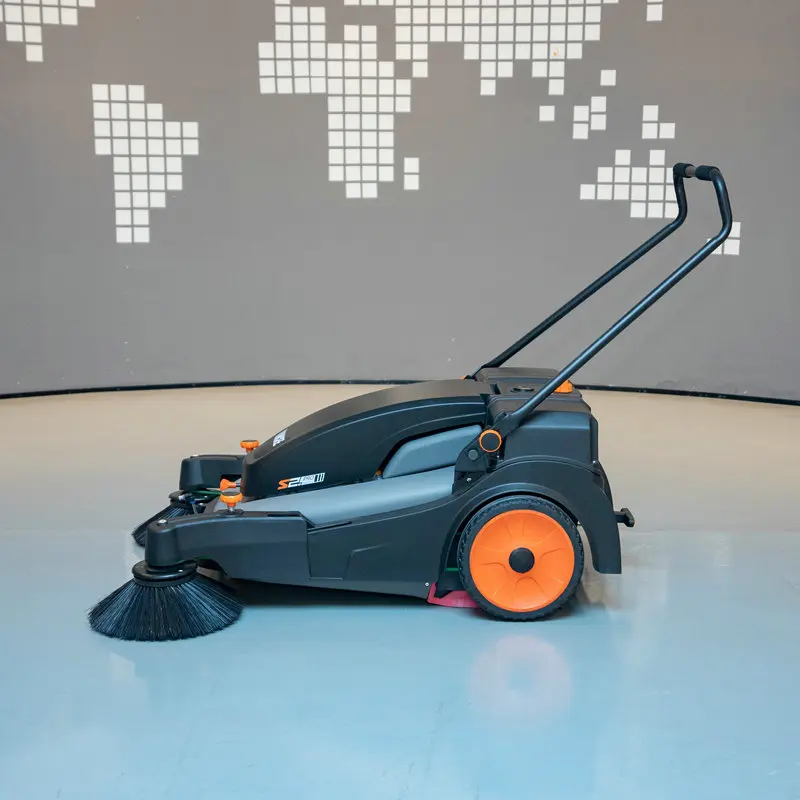 Top Demanded Cement Sweeper Machine Hand Push Type Sweeping Machine