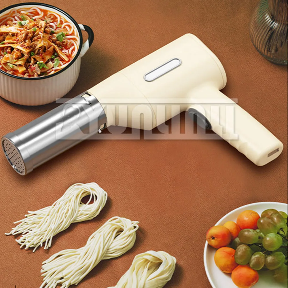 Macchina per noodle portatile wireless automatica, macchina per noodle elettrica domestica, pressa manuale per tagliatelle