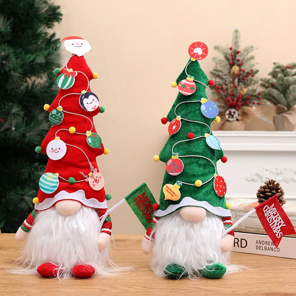 

Bearded DIY Gnome Decor Christmas Making Supplies Pre-cut Handmade Bead Artificial Nose Crafting