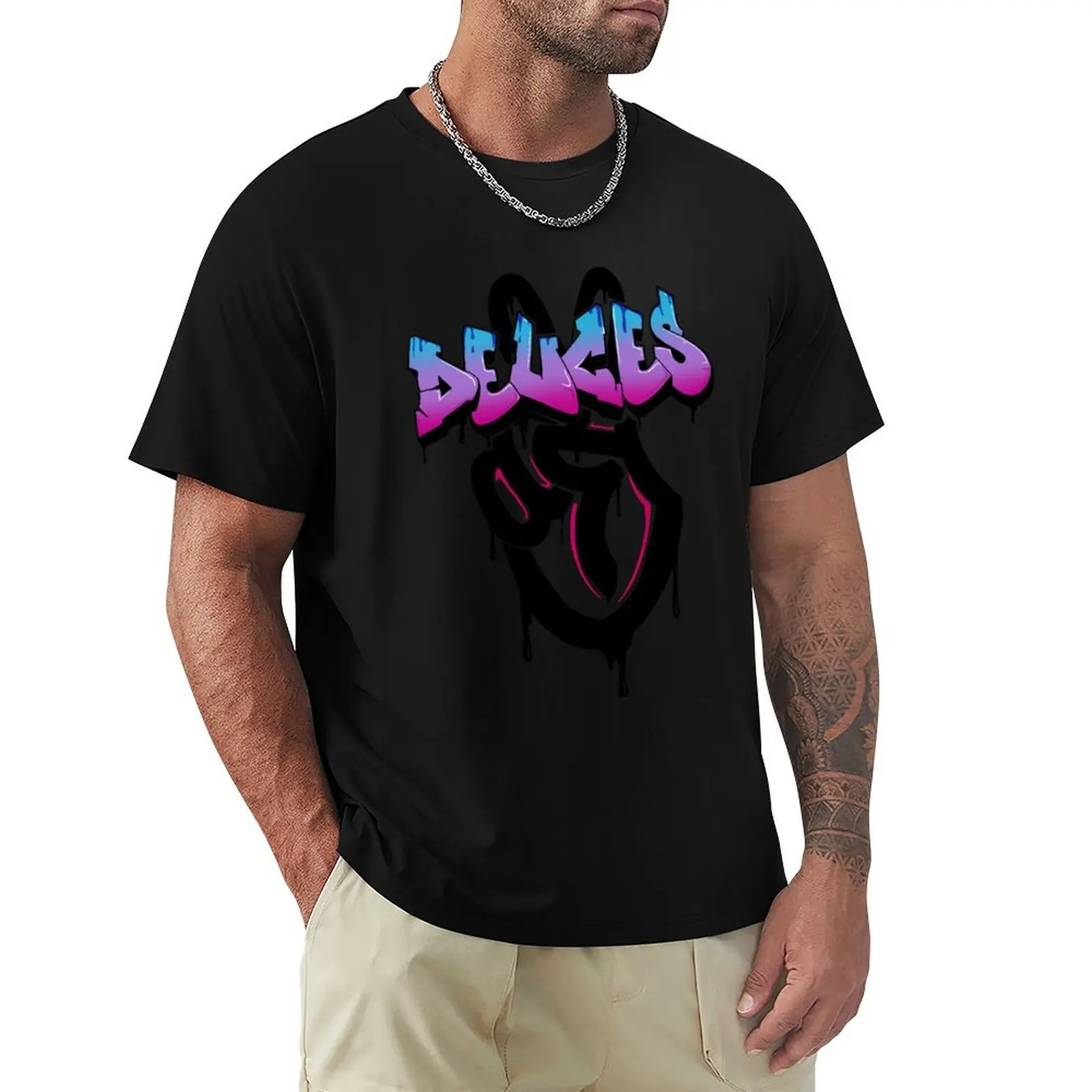 Deuces Merch T-Shirt man t shirt designer T-Shirt