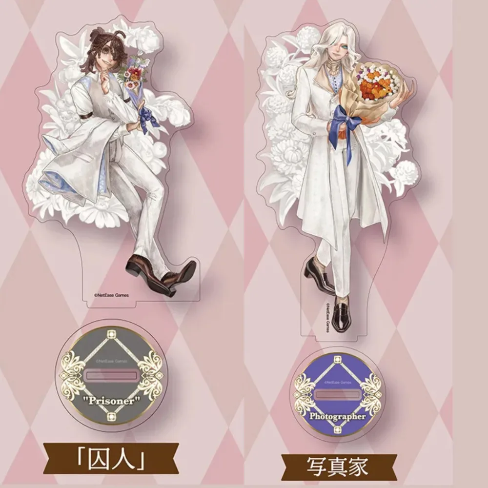 Horror Valentine's Day Acrylic Plaque Standee Figure Model Plaque Desktop Ornament Accessories Gifts Game Identity V Decoration