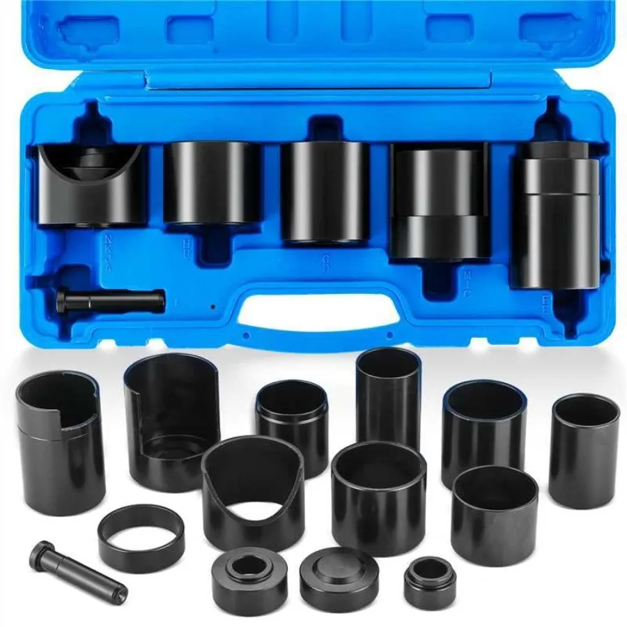 

14PCS Master Ball Joint Remover Installer Adapter Tool Set for Ball Joint Replacement and Repair - 2WD and 4WD Cars Trucks and