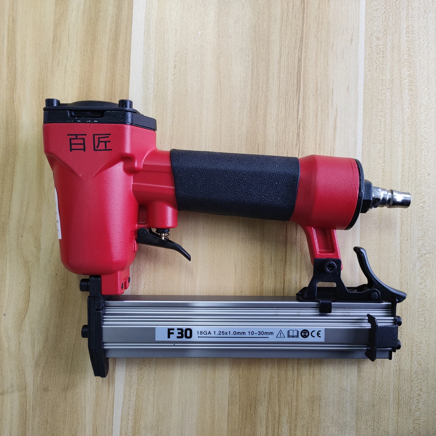 WENXING Air Nailer Gun Straight Nail Gun Pneumatic Nailing Stapler Furniture Wire Stapler F30