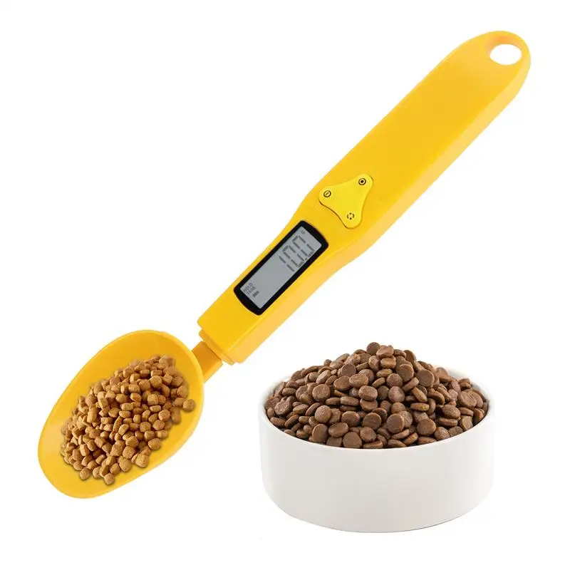 Pet Food Gram Measuring Scale For Baking LCD Screen High Digital Measuring Spoon Scale 0.1g Electronic Kitchen Food Scale