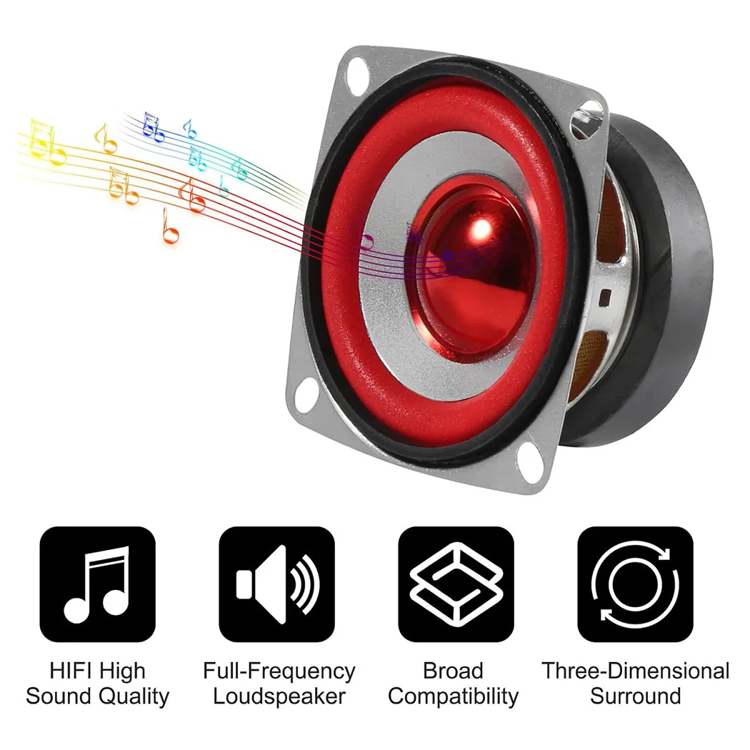 4Ohm 5W Full Range Audio Speaker Stereo Woofer Loudspeaker for Arduino Replacement view 4