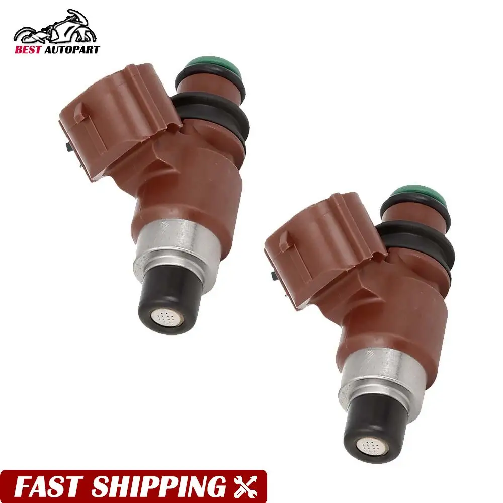 2PCS Fuel Injectors for Honda CB500F CB500X CBR500R 2013-2018 Rebel 500 CMX500 2017-2024 16450-MFJ-D01 16450MFJD01 16450 MFJ D01