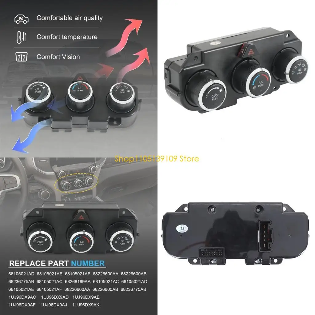 

Climate Control Switches Heat Defrost System 68105021AD 68105021AE 68226600AA