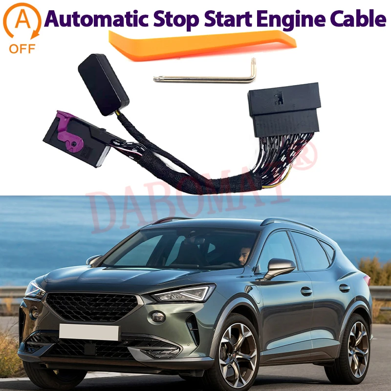 

Auto Stop Start Engine System Off Device Control Sensor Plug Stop Cancel for Volkswagen Atlas Teramont Golf8 MK8 Leon Octavia
