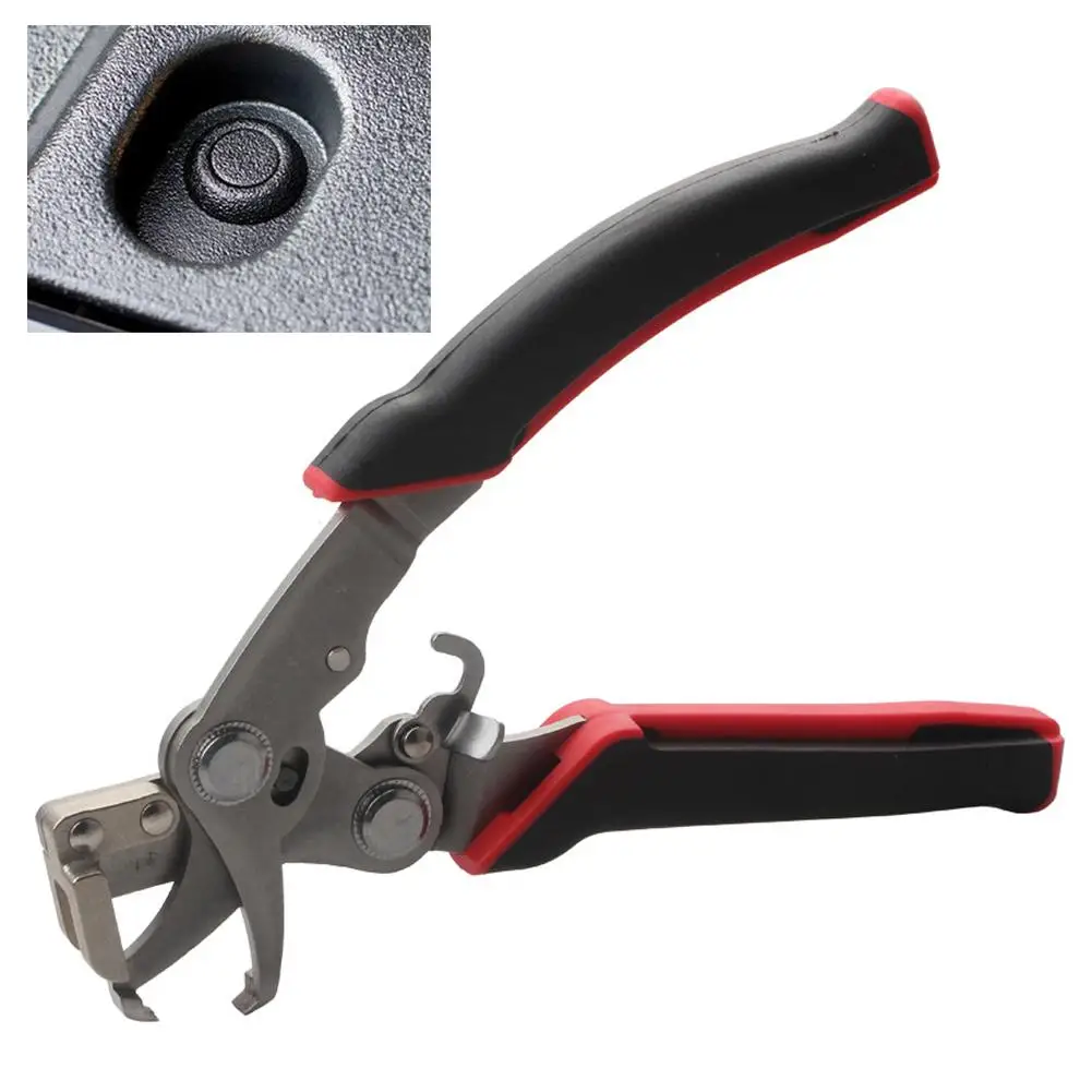 

Car Clip Pliers Stainless Steel Automotive Snap Pliers Fastener Remover For Mechanics DIY Garage Workshop Users