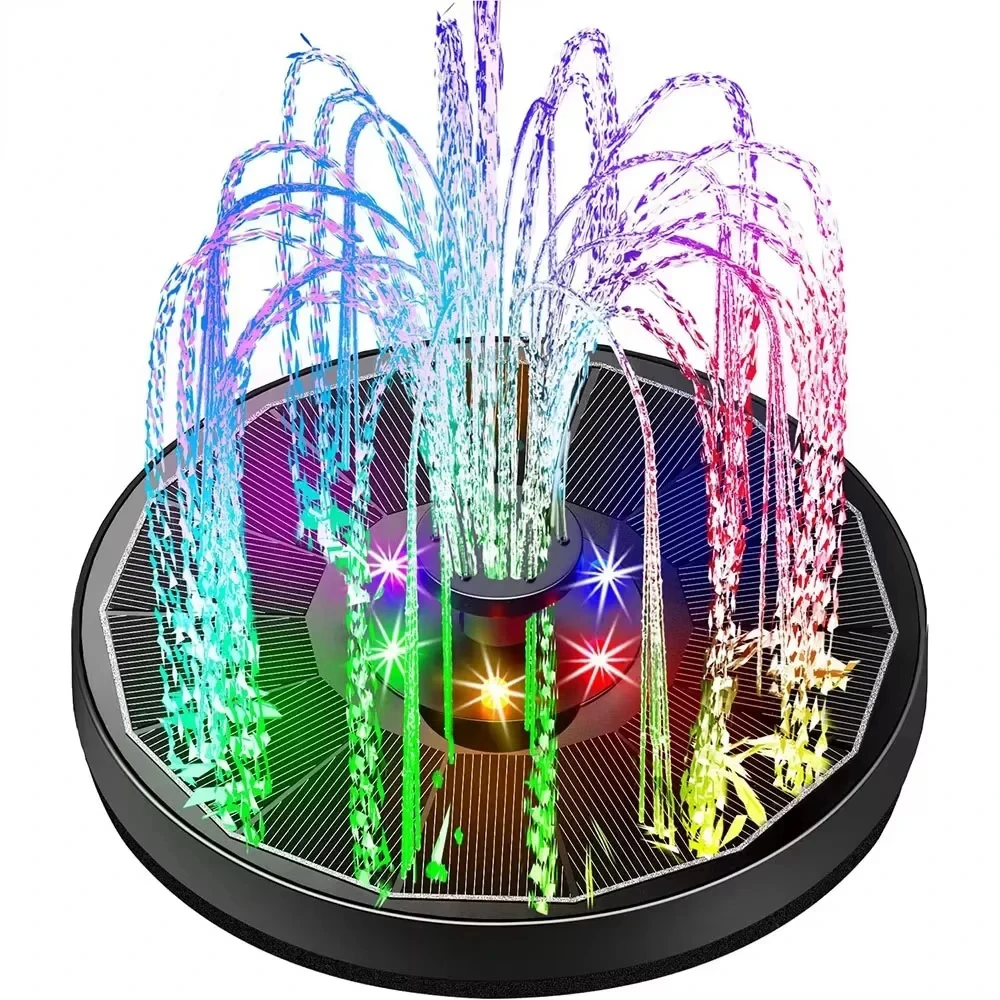 

Solar Light Water Fountain Pool Pond Waterfall Fountain Garden Supplies Decoration Outdoor Solar Powered Fountain Bird Baths