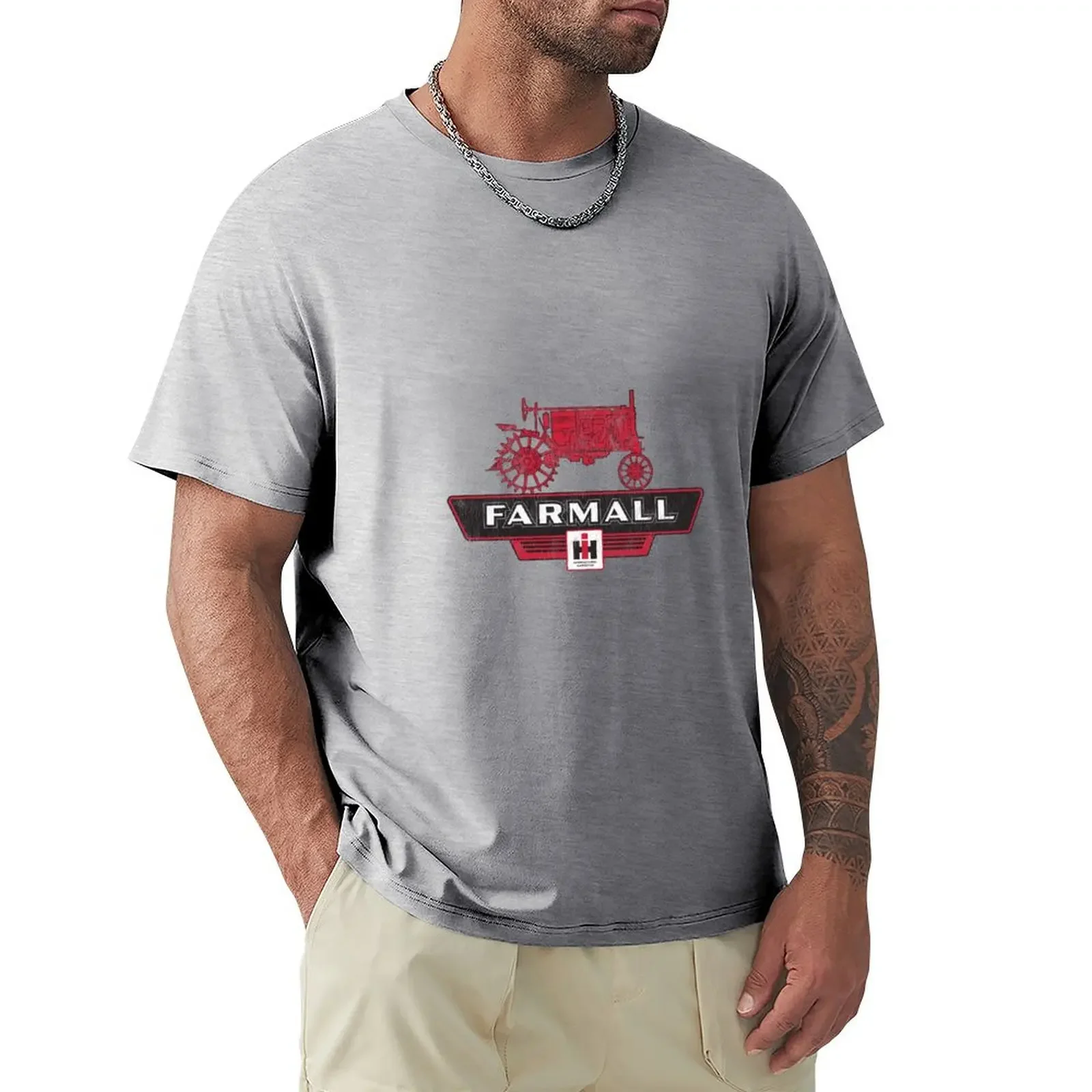 

Farmall IH T-shirt vintage sublime men graphic t shirts