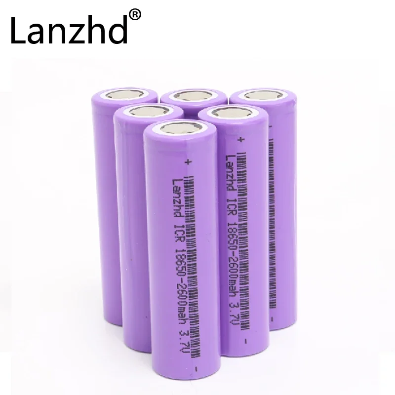 

24PCS 5C Power battery 18650 batteries lithium 2600mah Li-lon 3.7V battery for Electric drill Toy Electronic cigarettes