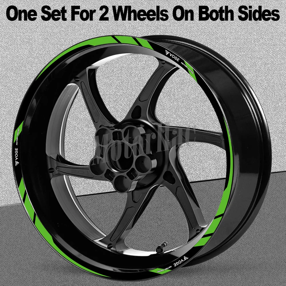 Für Voge 300/500/650DS 500AC GP200/500R Lx300ac Reflektierender Motorrad-Felgenaufkleber Streifenaufkleber Zubehör Wasserdicht – Detail 4