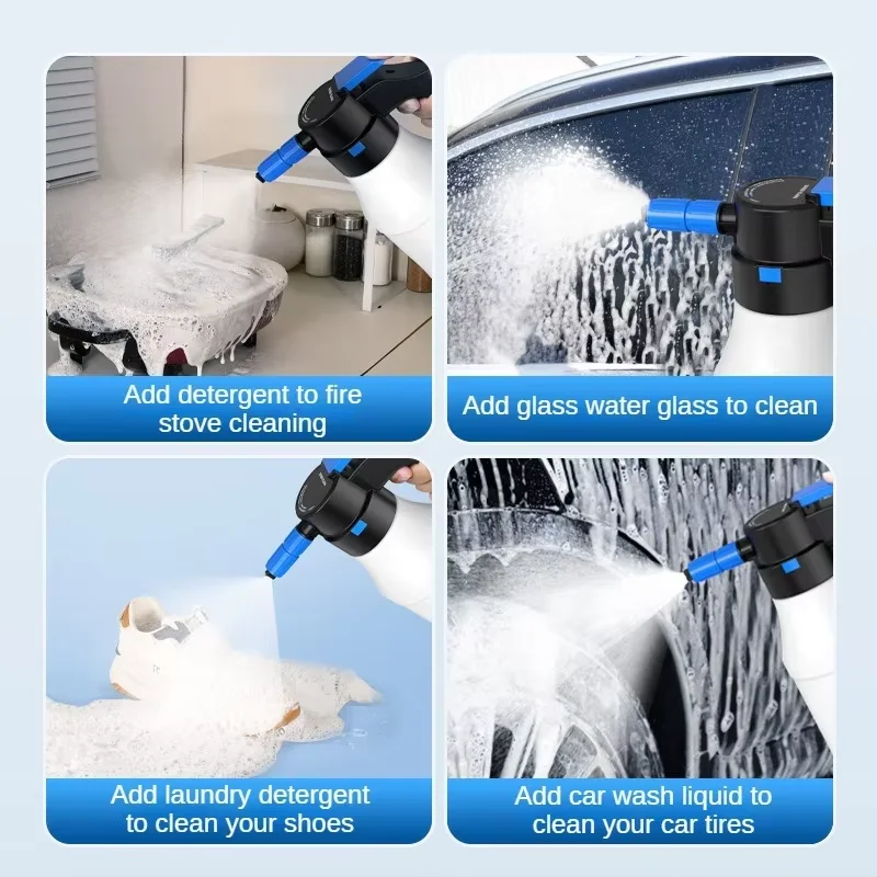 Electric Foam Sprayer for Car Wash Pro Snow Foam Cannon Generator Automatic Battery Powered Pressure Soap Sprayer for Car Care - Image 5