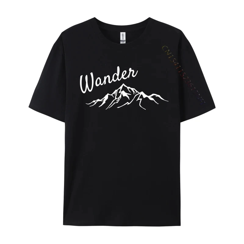 

Wander Travel Theme Adventure Graphic Wander Travel Theme Adventure Graphic Casual Cotton Young Tops Shirts Tops Shirts
