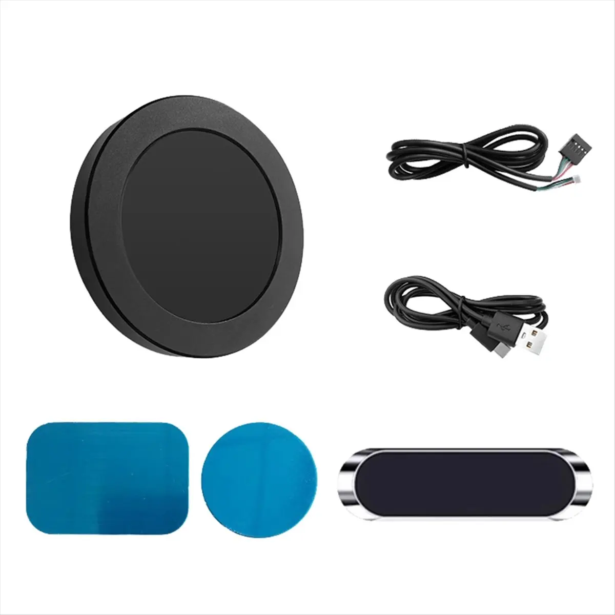 OK USB 2.1 Inch Watercool Screen 480x480 IPS Secondary Screen Round LCD for Desk PC CPU GPU RAM HDD Monitoring for AIDA64