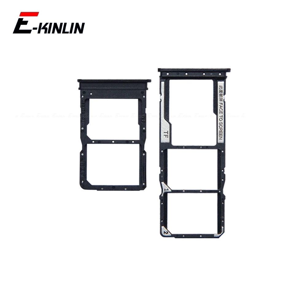 Sim Card Micro SD Card Tray Socket Holder Slot Container Connector For XiaoMi Redmi Note 10 Pro Max 4G 5G Parts