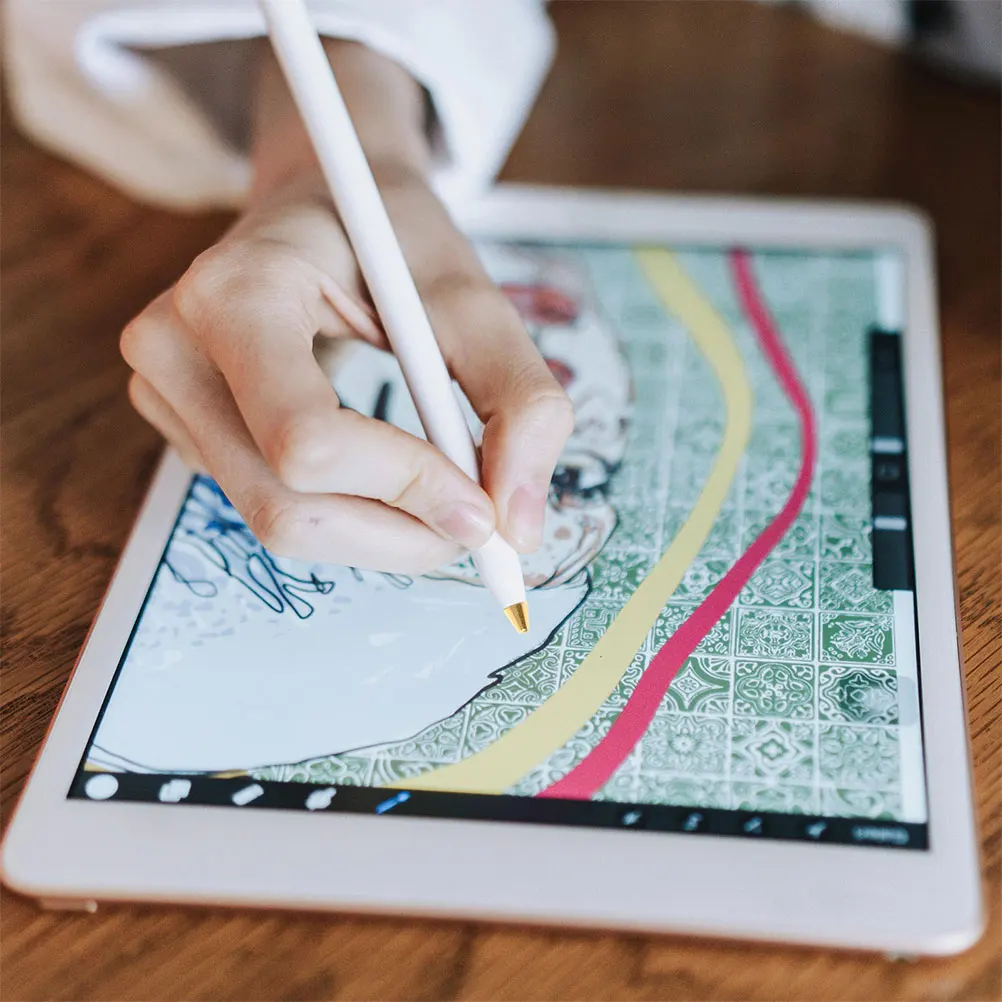 

4 Pcs Touch Screen Pen Head Capacitive Stylus Nibs Replacement Tips for Active Golden Tablets