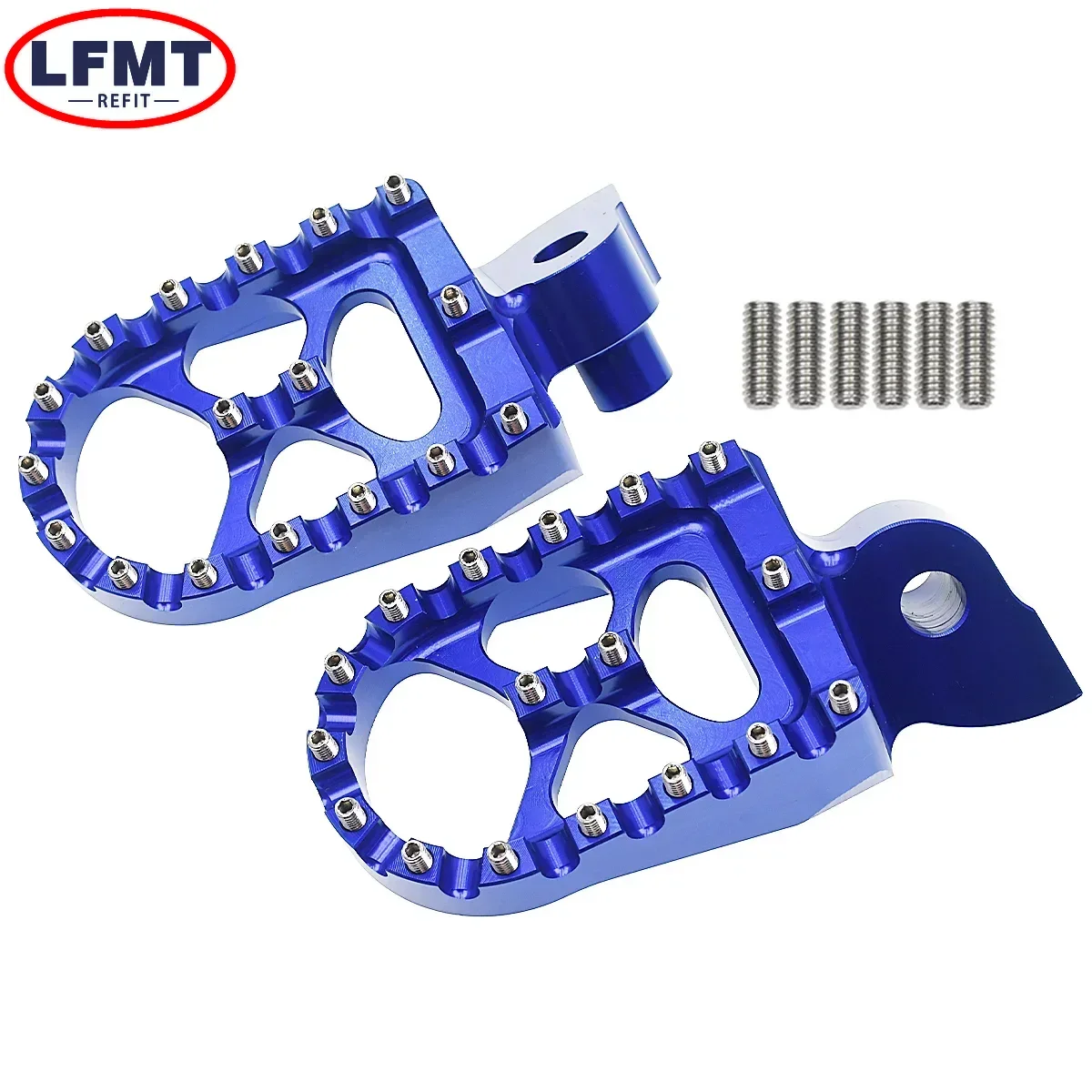 Motorcycle FootRest Footpegs Foot Pegs Pedal For Yamaha YZ 65 85 YZ125X 250F 250X 250FX 450F 450FX WR250F WR450F 2001-2023 2022