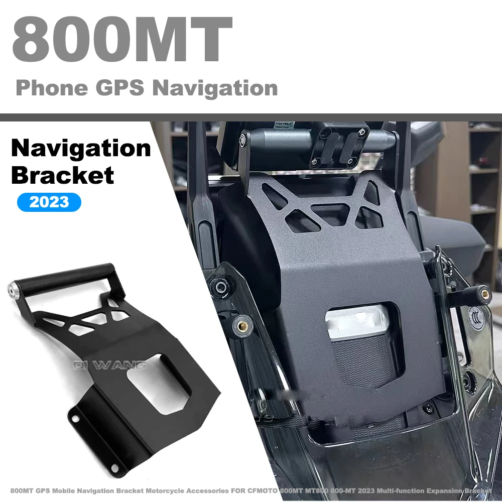 New 22mm Motorcycle Front Wireless charging Mobile Phone Navigation Bracket GPS Mount For CFMOTO 800MT 800mt 800 MT 2023