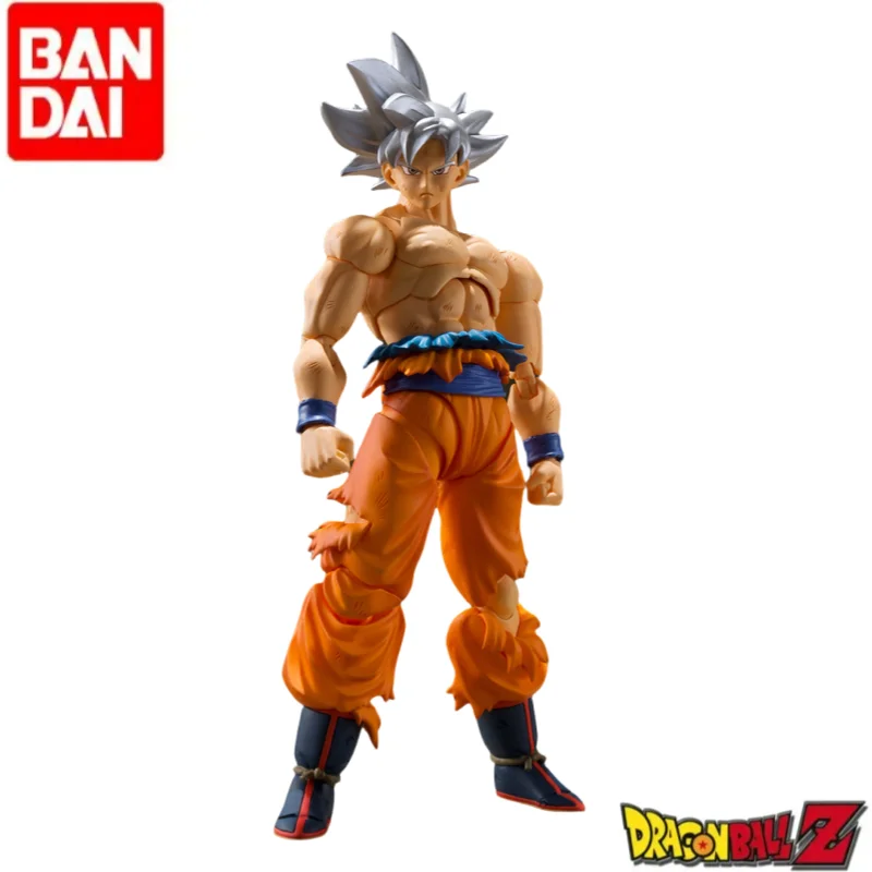 

В наличии Bandai, оригинальная фигурка Dragon Ball Son Goku, модель, украшения, статуя, праздничные подарки, товары в стиле аниме, экшн-фигурка