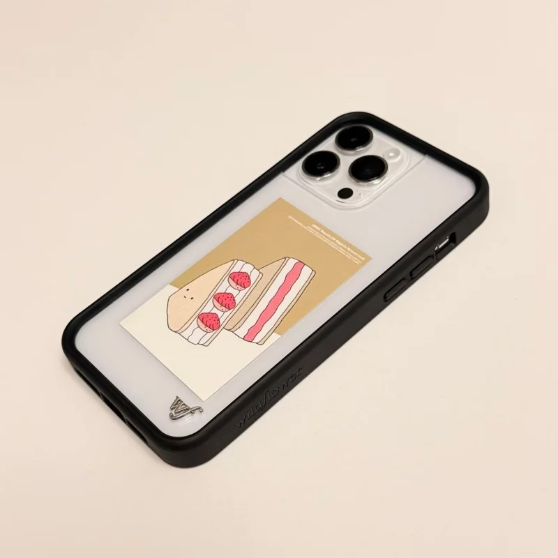 Przezroczyste etui na telefon z motywem dzikich kwiatów, kompatybilne z modelami iPhone 12, 13, 14, 15, 16, 17, 18 Pro Max, Plus, 18 Pro. Możliwość wyboru zdjęć. — zdjęcie produktu 3