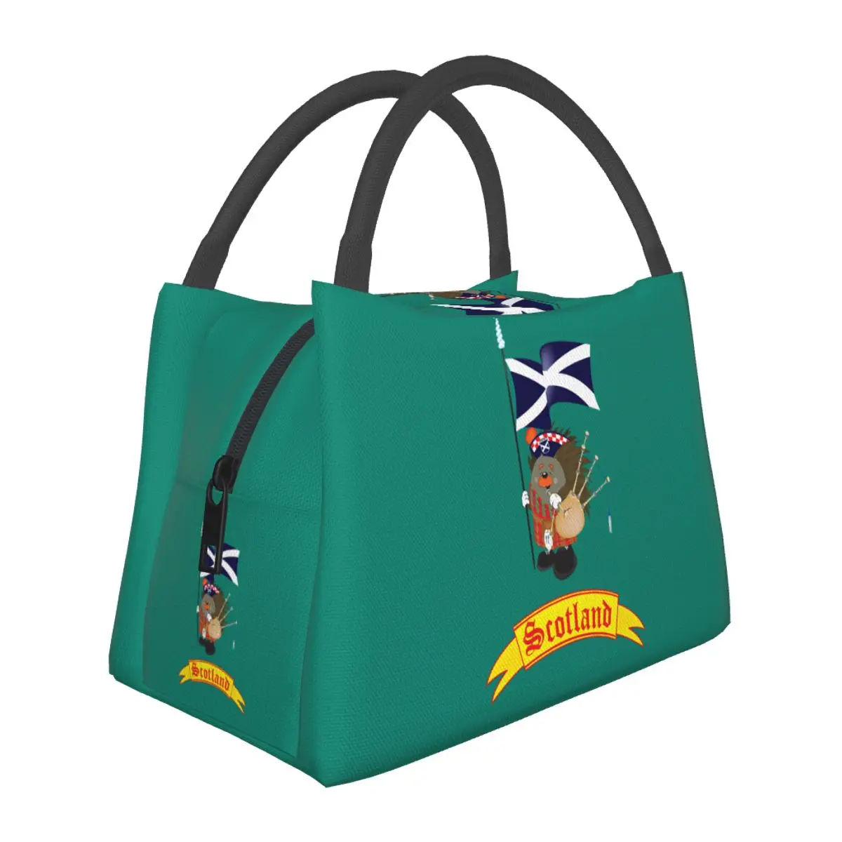 Greetings From Scotland Insulated Lunch Bag Leakproof Thermal Cooler Bento Box Picnic Travel