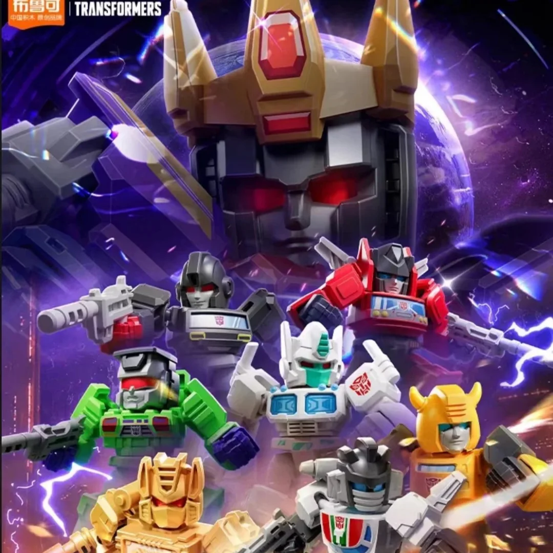 Blokees Transformers Defender Version Small Scale 5.5cm Wave2 Bumblebee Starscream Soundwave Ultra Magnus Robot Toys Kids Gift